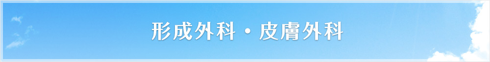 形成外科・皮膚外科
